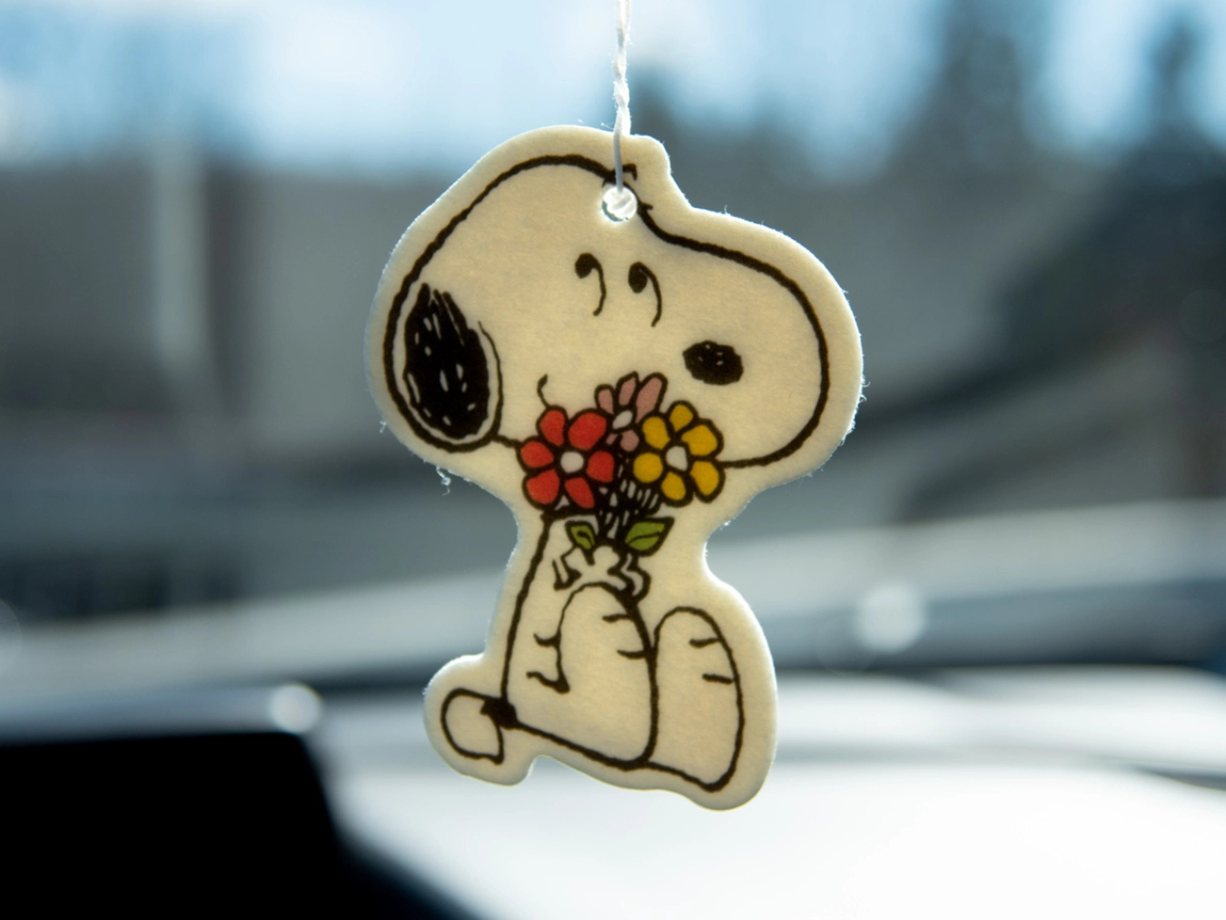 Air Freshener - 3P4 X Peanuts® - Snoopy Flower Bouquet