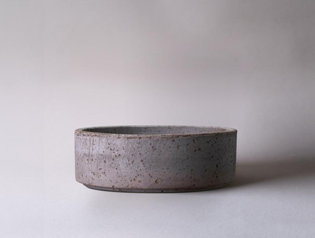 7" Hoff Raw Saucer - Grey