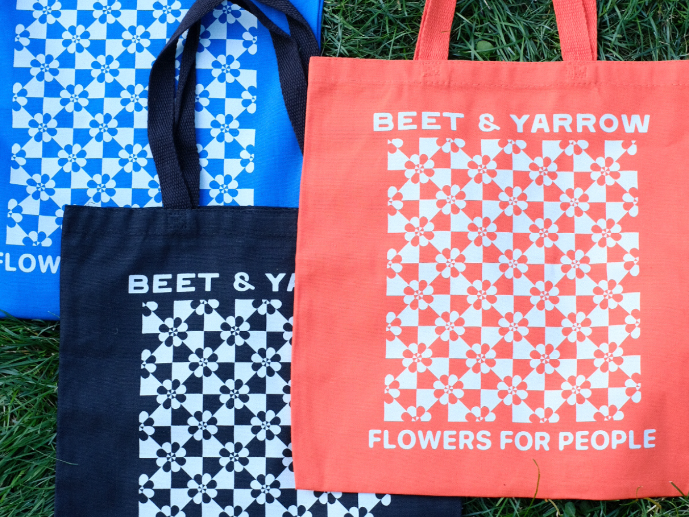 B&Y Tote Bag - Flower Quilt