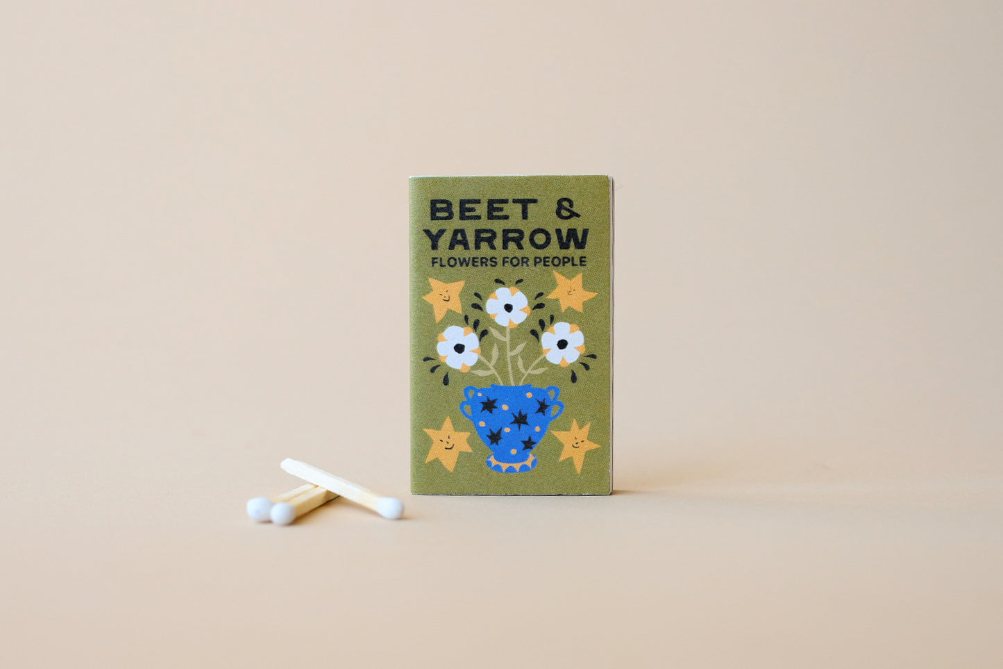 Beet & Yarrow Matches