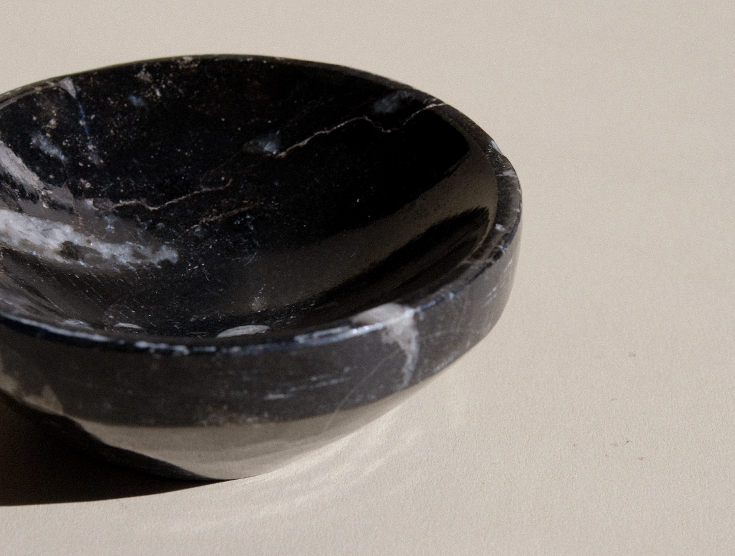 Black Onyx Trinket Dish