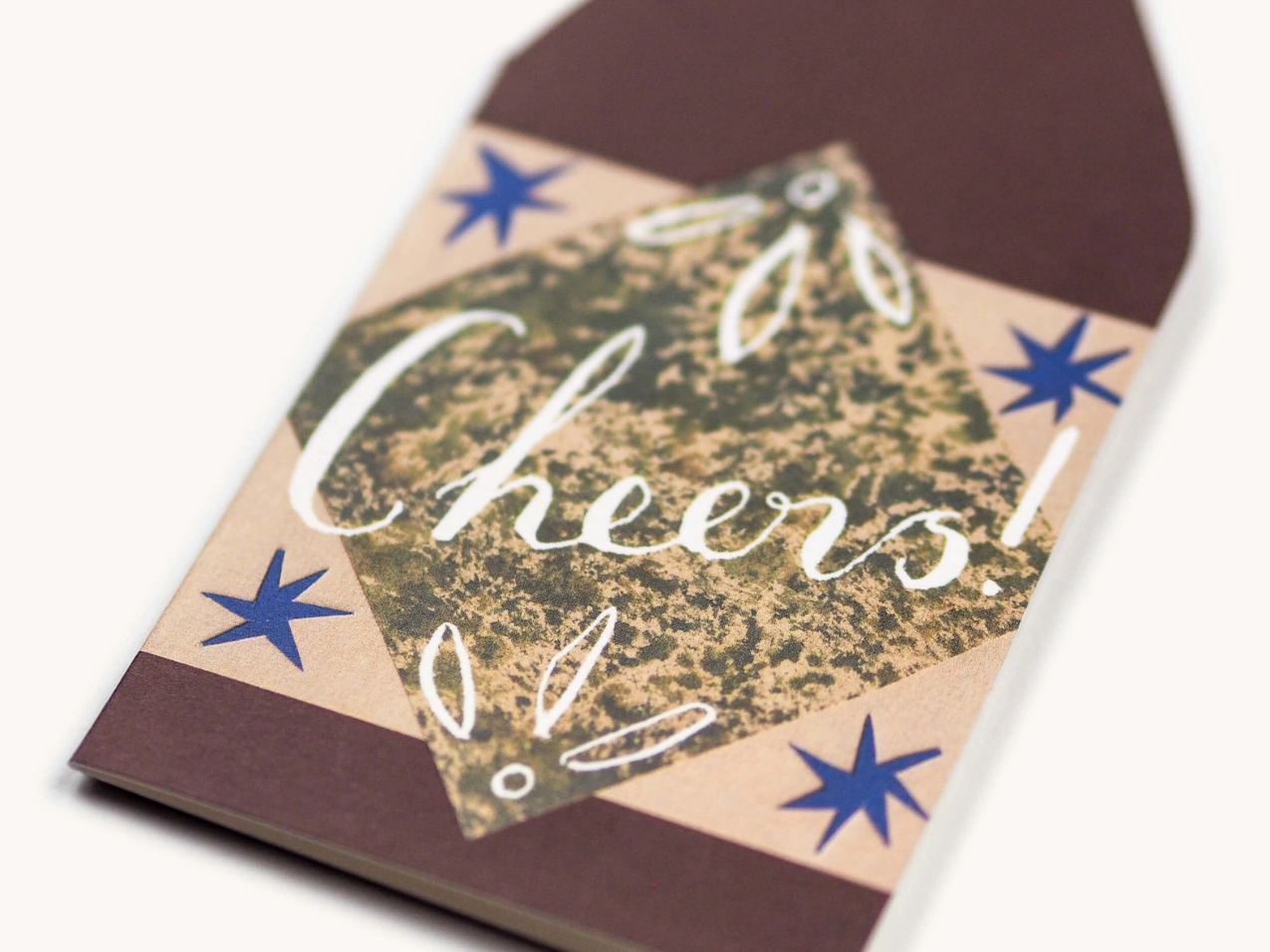 Cheers Bottle Shaped Card! - Everyday Card