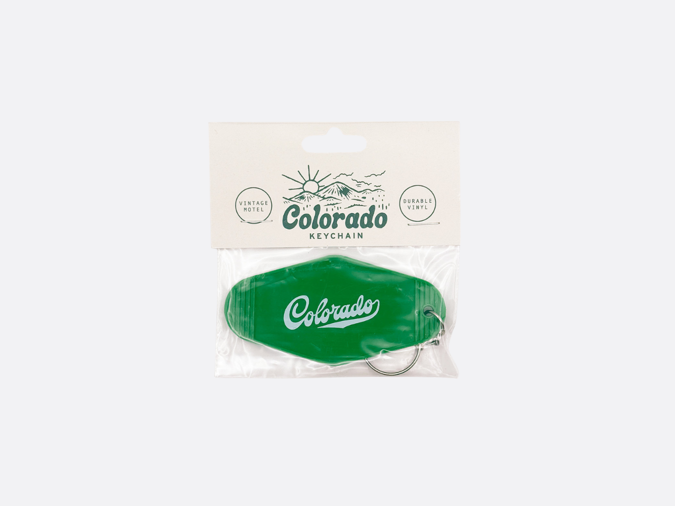Colorado Keychain - Green