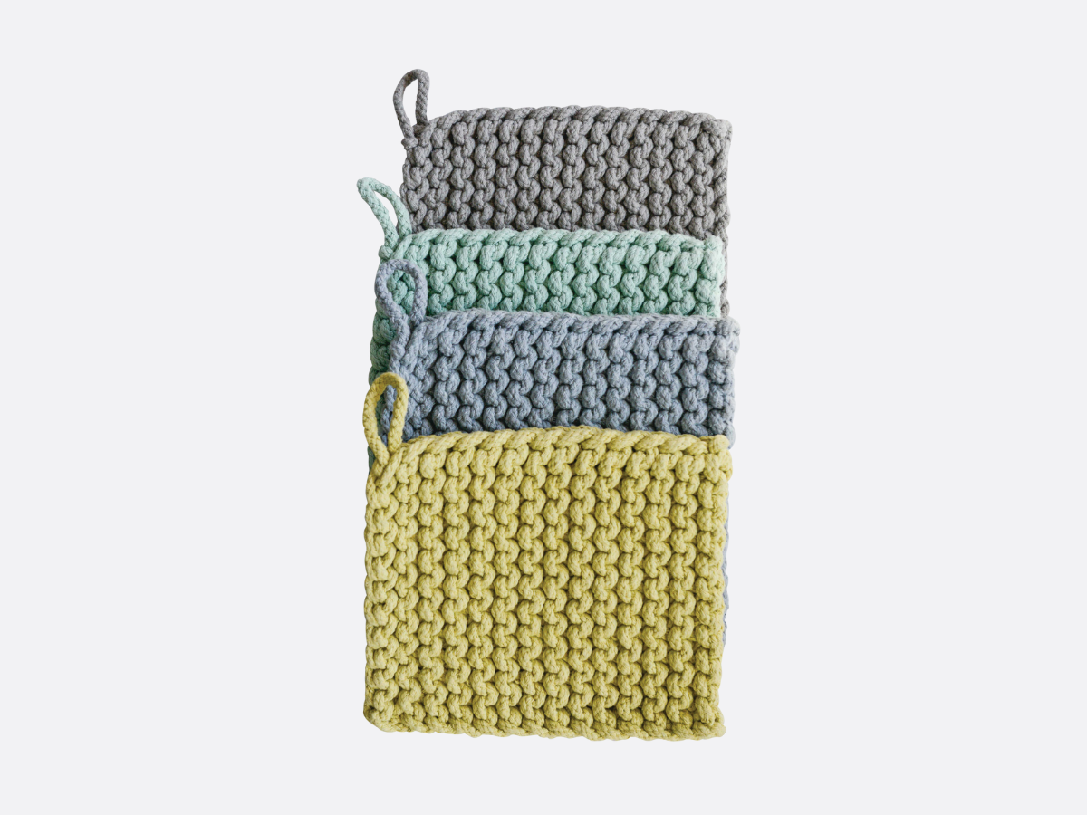 Cotton Crocheted Pot Holders