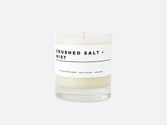 Crushed Salt + Mist Candle - 7.75oz