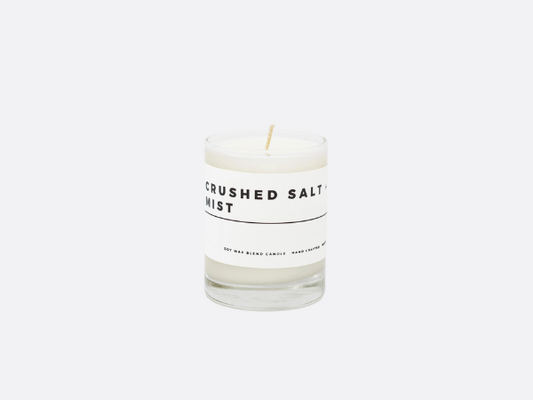 Crushed Salt + Mist Candle - 2oz