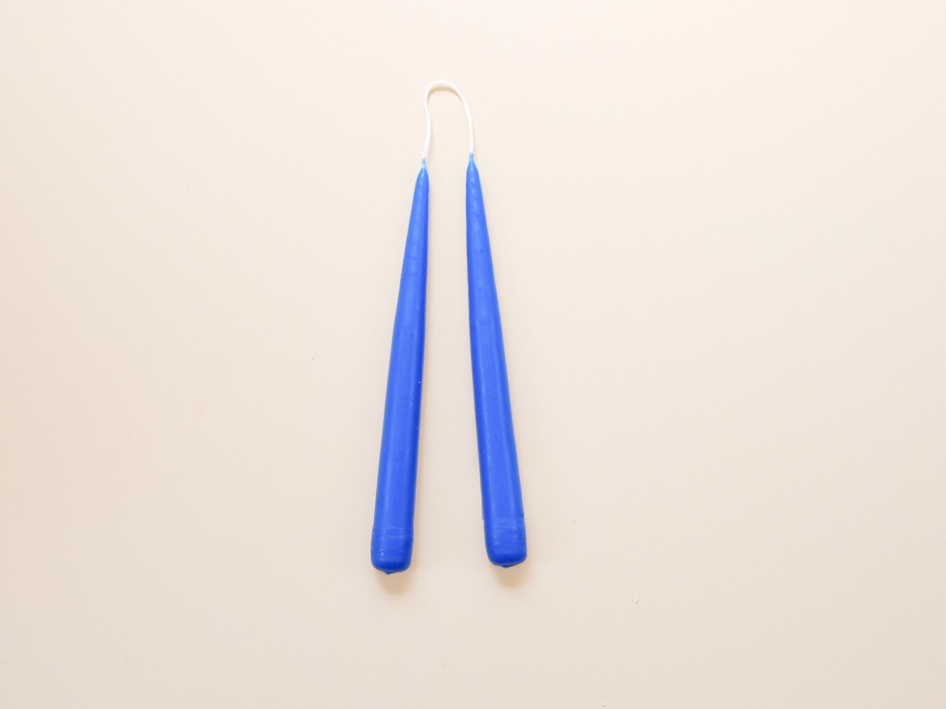 Danica Hand-Dipped Candle - Set of 2 - Cobalt Blue