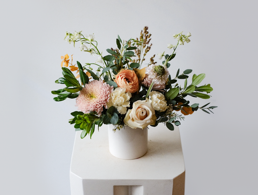 Neutral Designer’s Choice Flower Arrangement