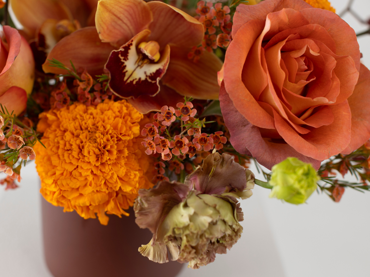 The Pumpkin Flower Arrangement