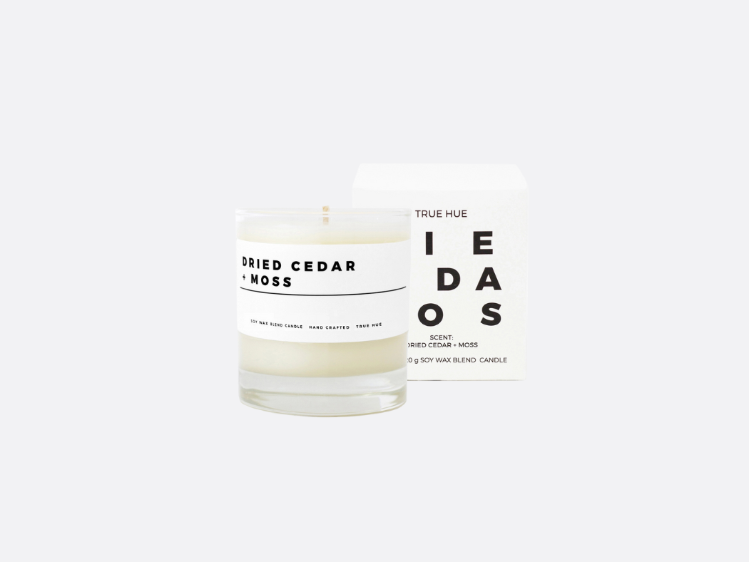 Dried Cedar + Moss Candle - 7.75oz