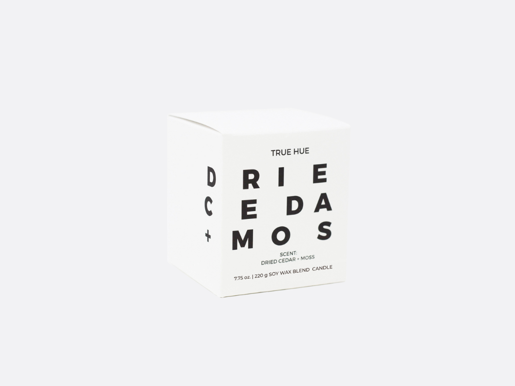 Dried Cedar + Moss Candle - 7.75oz
