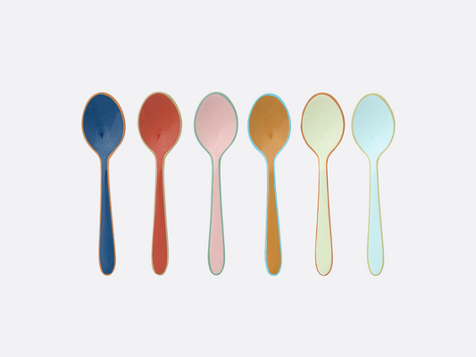 Enameled Spoons