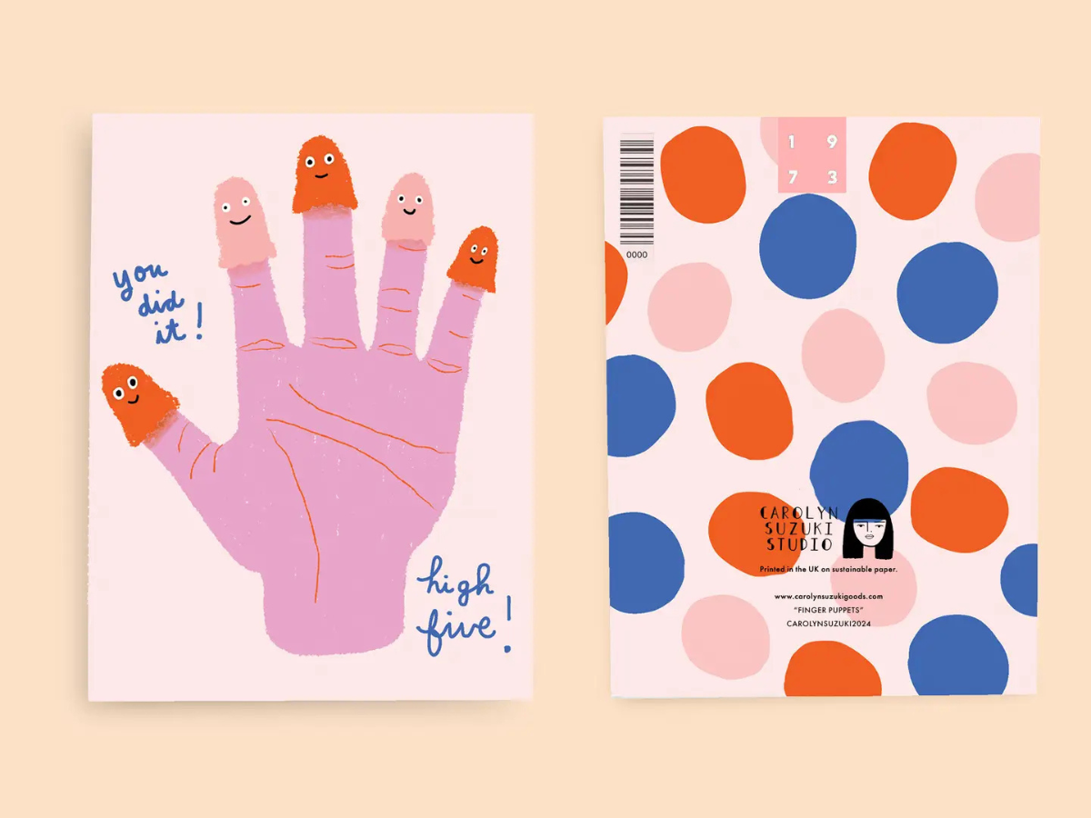 Finger Puppets - Everyday Greeting Card