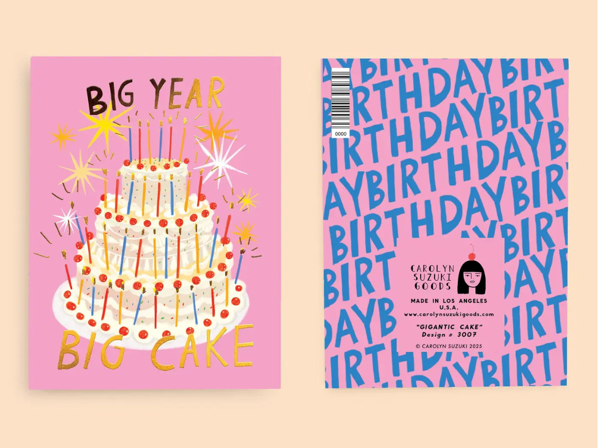 Gigantic Birthday - Birthday Card
