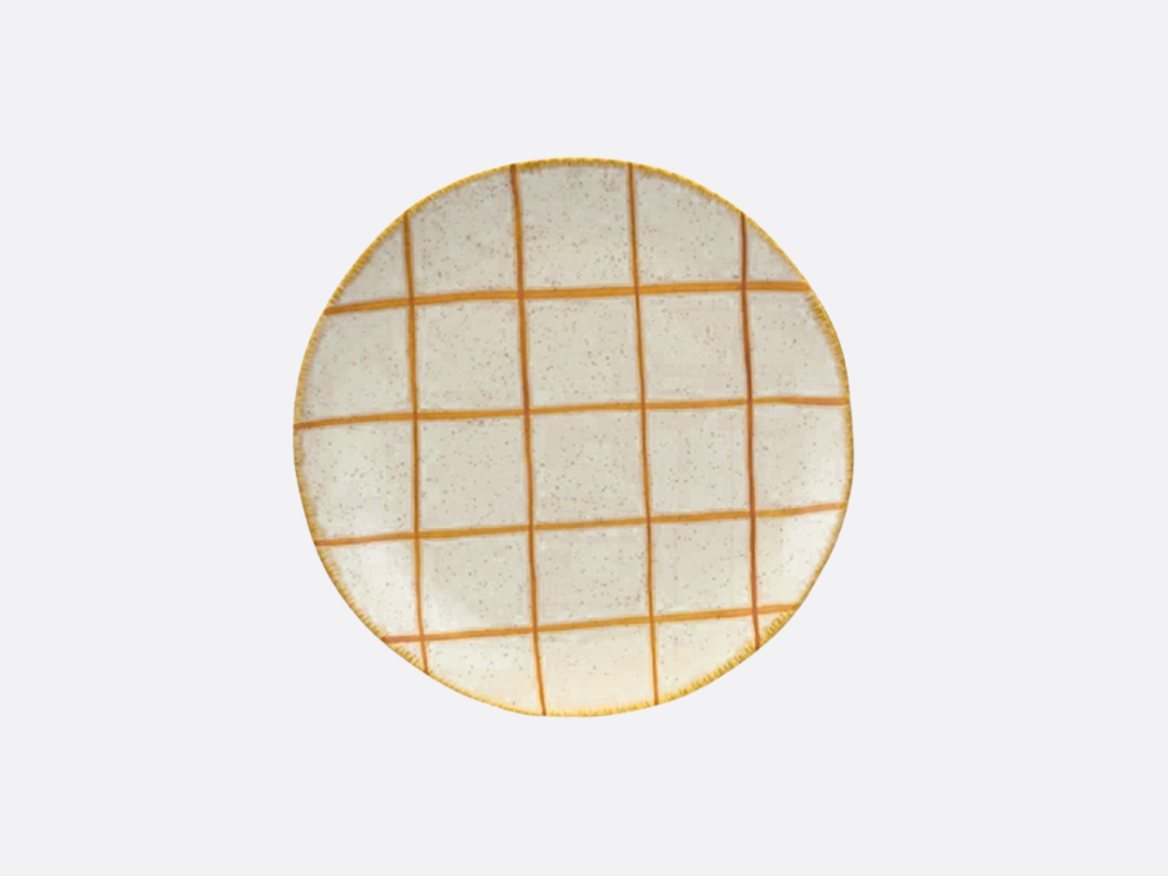 Hand-Painted Stoneware Plate