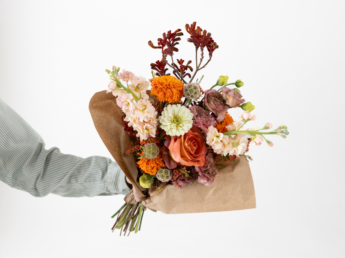 The Pumpkin Flower Arrangement