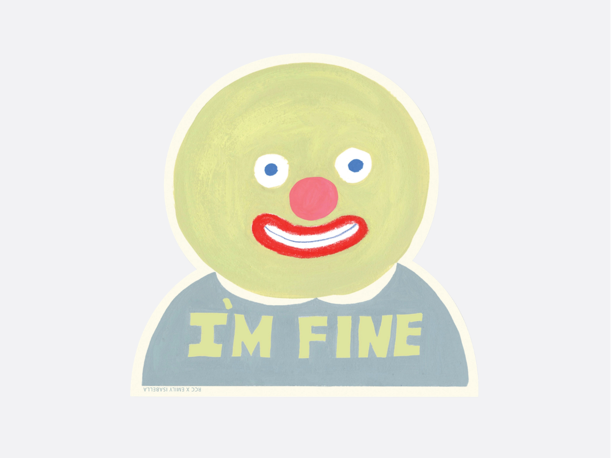 I'm Fine - Sticker