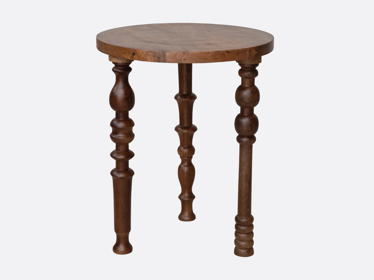 Mango Wood Side Table
