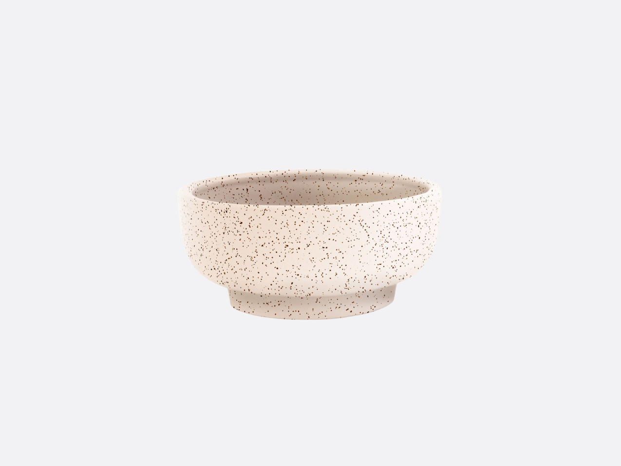 Pedestal Bowl - White Sesame