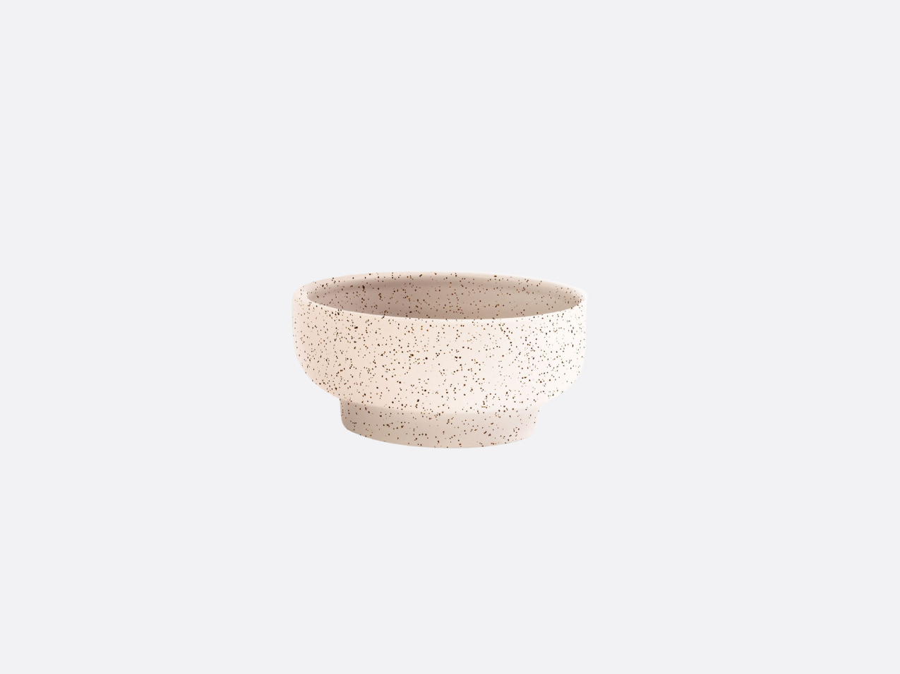 Pedestal Bowl - White Sesame