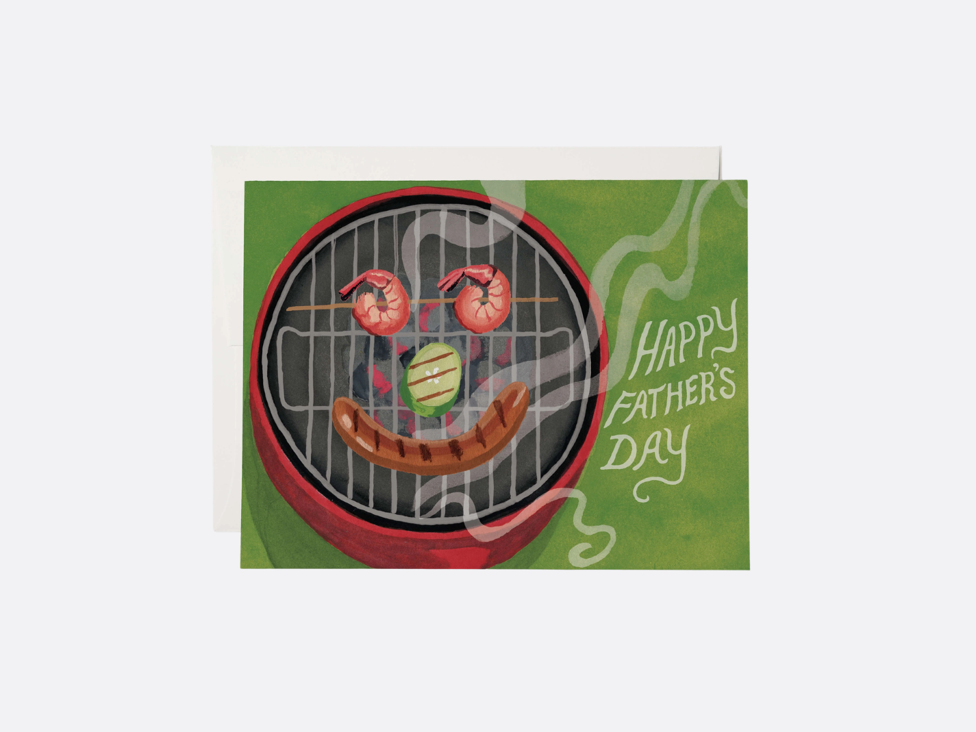 On the Grill - Father's Day Card