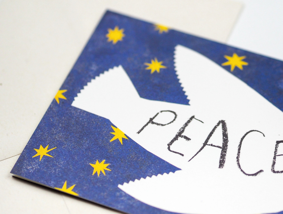 Peace Dove - Christmas Card