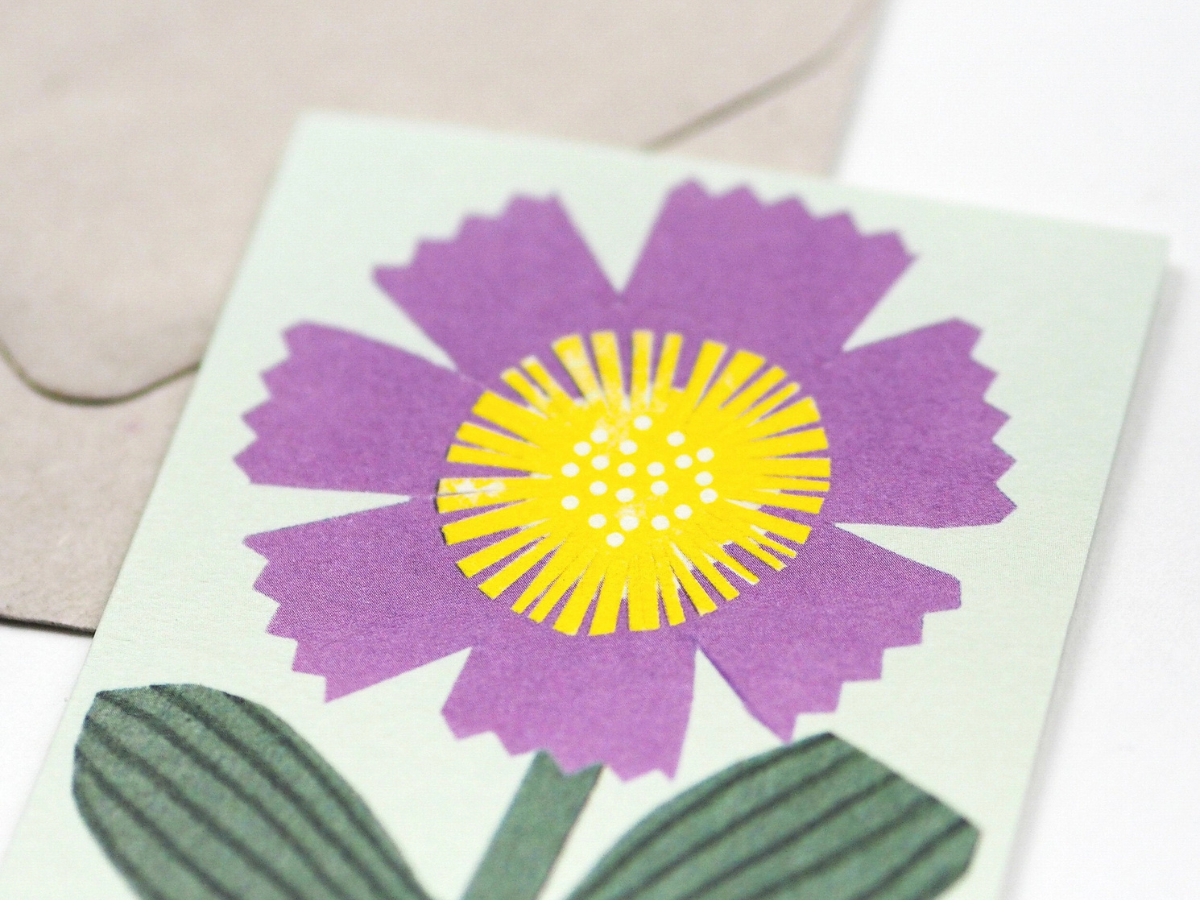 Little Purple Flower - Everyday Card