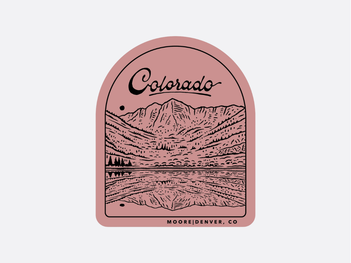 Maroon Bells - Sticker