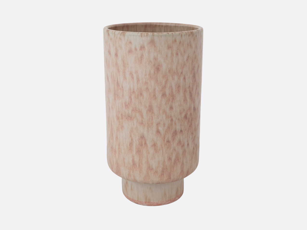 Coral Footed Vase