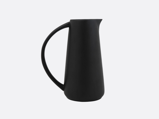 Stoneware Pitcher - Black
