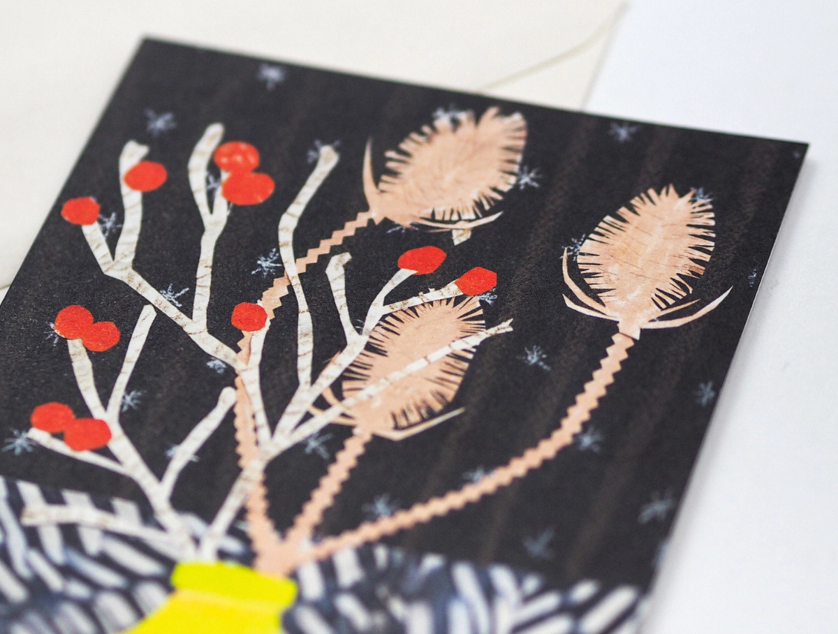 Winter Vase- Everyday Card