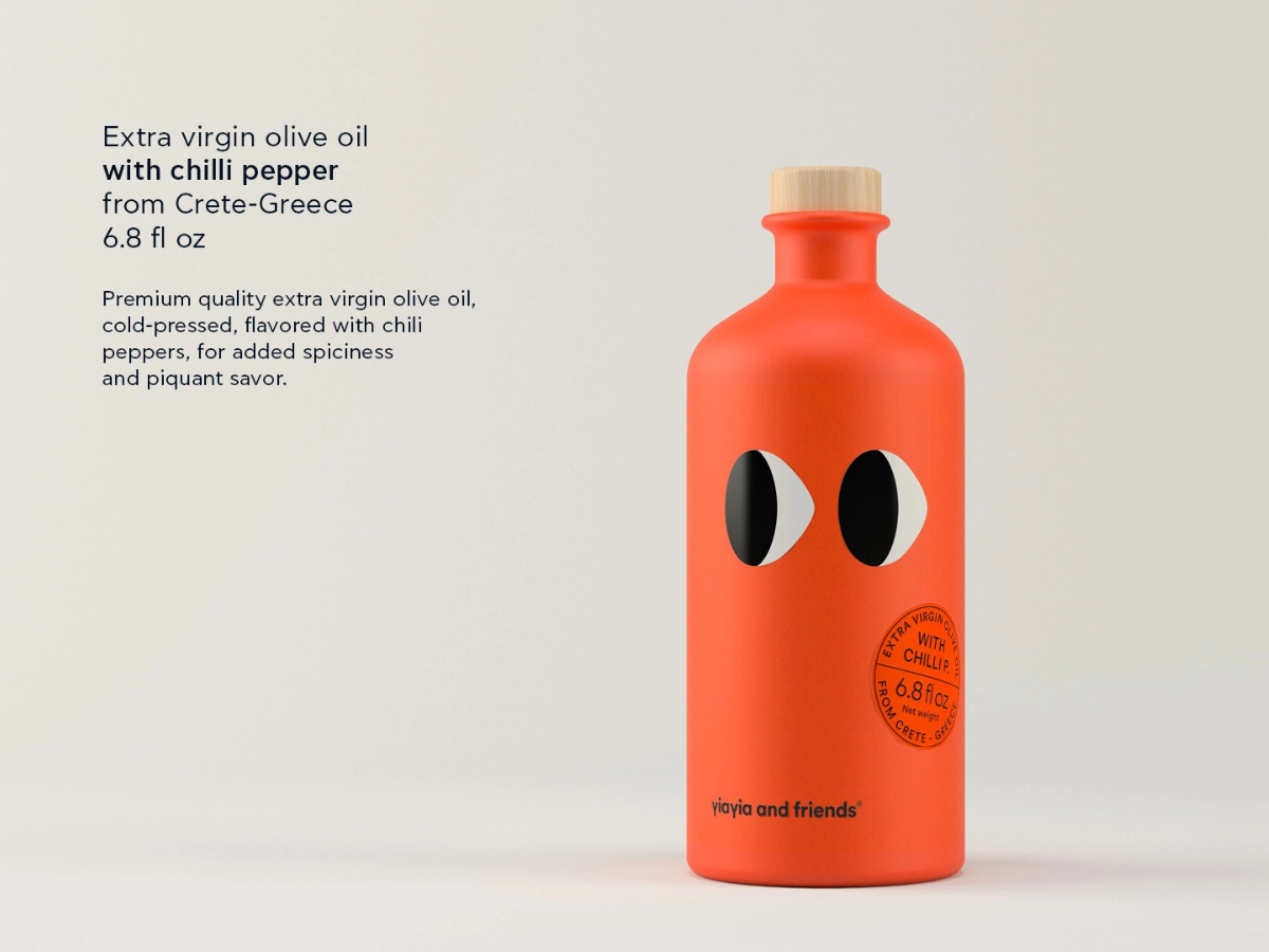 Yiayia and Friends - Extra Virgin Olive Oil w/ Chili Pepper