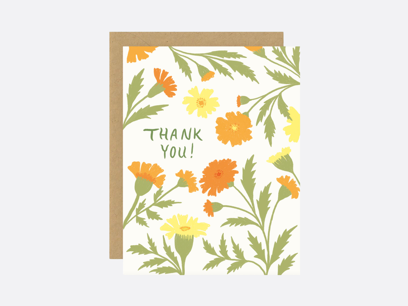 Marigold - Thank You Card
