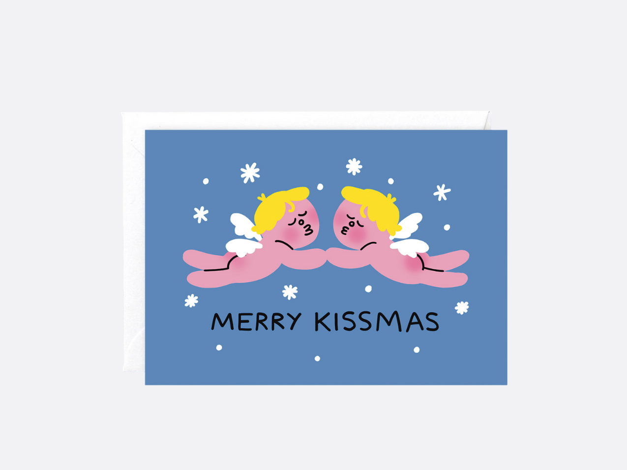 Merry Kissmas - Christmas Card