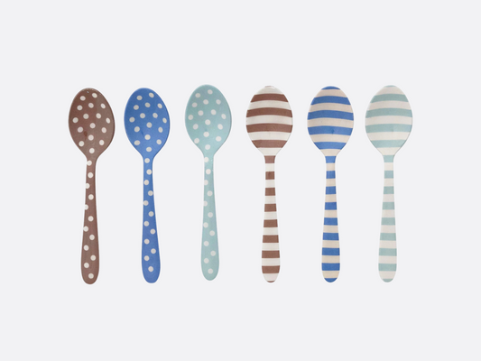Enameled Spoons - Stripes/Dots