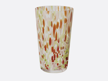 Blown Confetti Drinking Glass