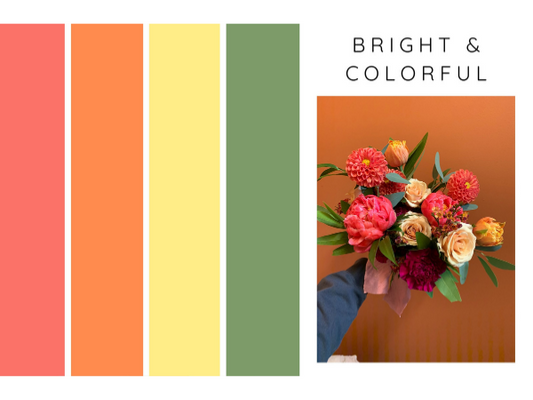 Bright + Colorful | Bridal Bouquet