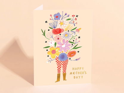 Flower Tower - Mother's Day Card
