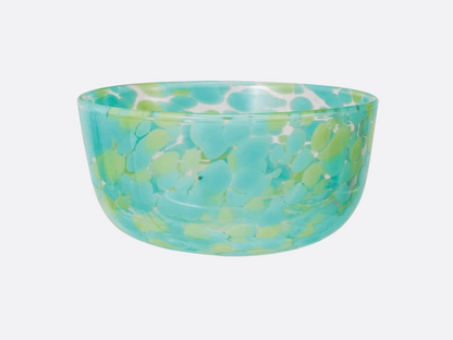 Blown Confetti Glass Bowl