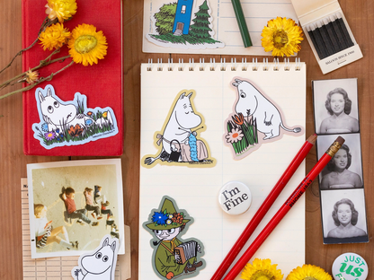 3P4 X Moomin® - Moomintroll Garden Sticker