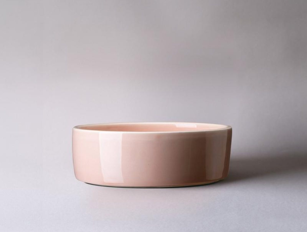 3" Hoff Glazed Saucer - Rose