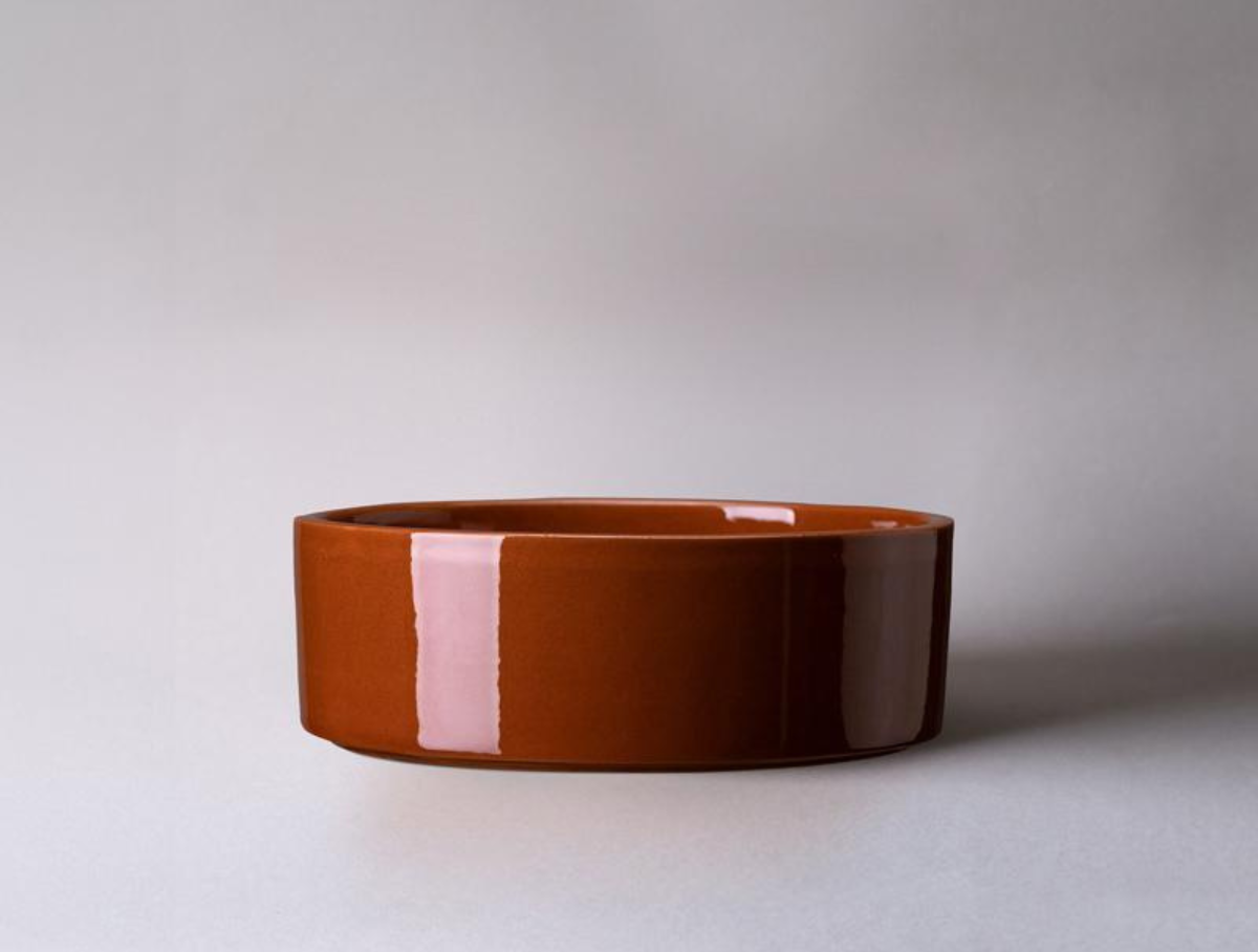 3" Hoff Raw Saucer - Rust