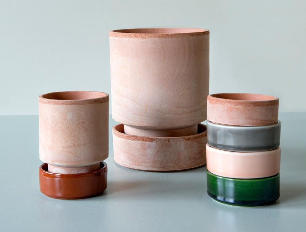 3" Hoff Raw Saucer - Rust