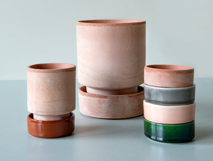 3" Hoff Raw Saucer - Rust