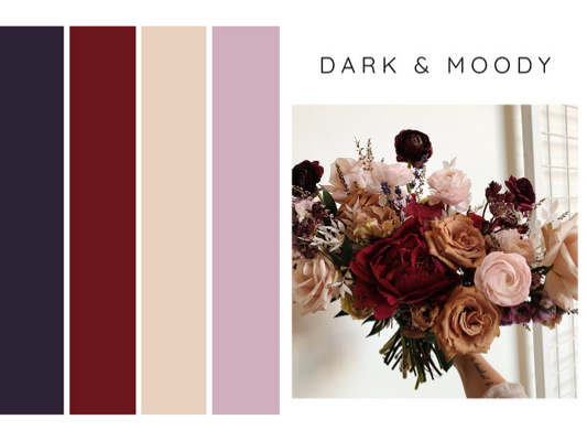 Dark + Moody | Bridal Bouquet