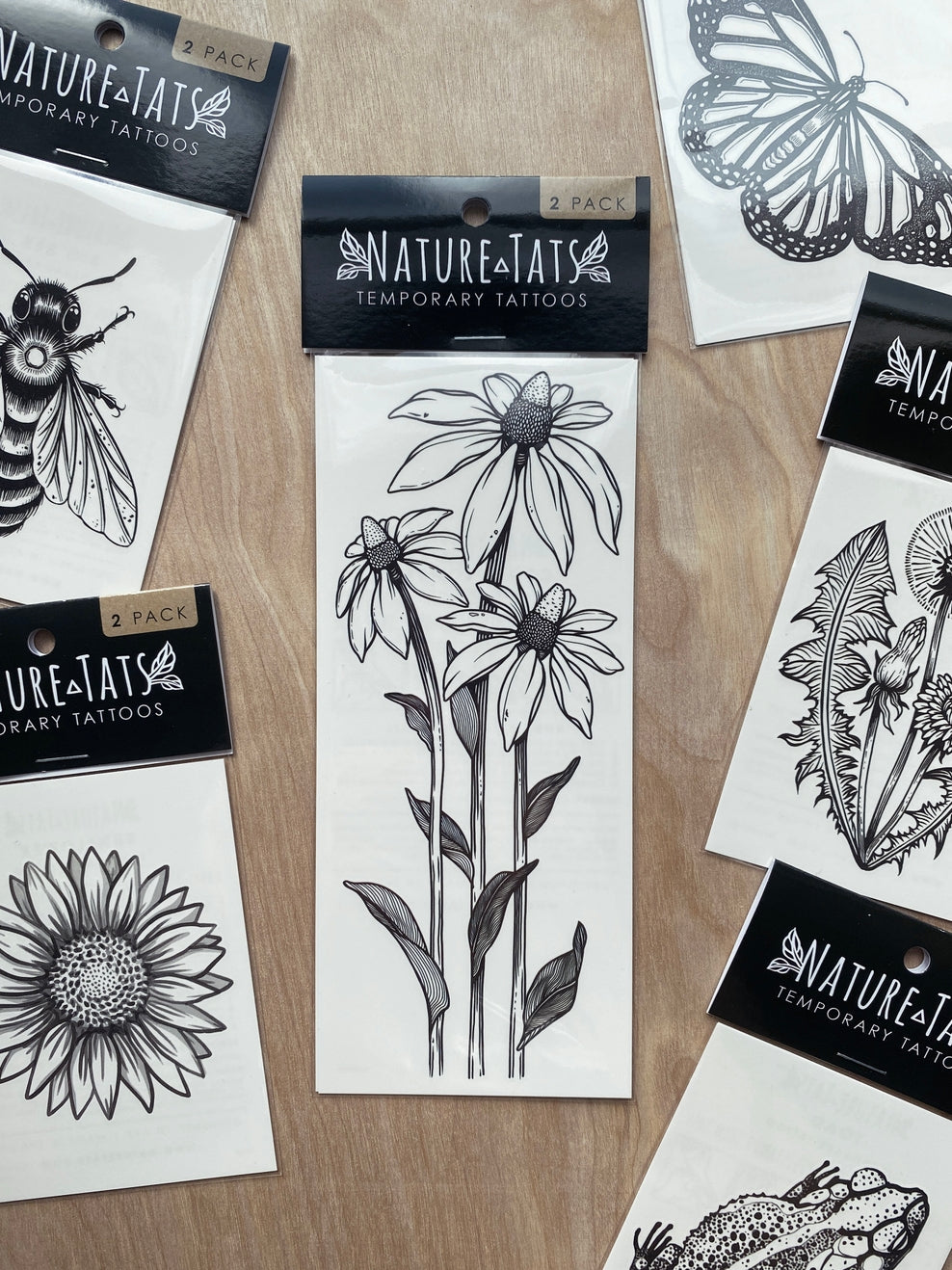 Nature Tats - Temporary Tattoos