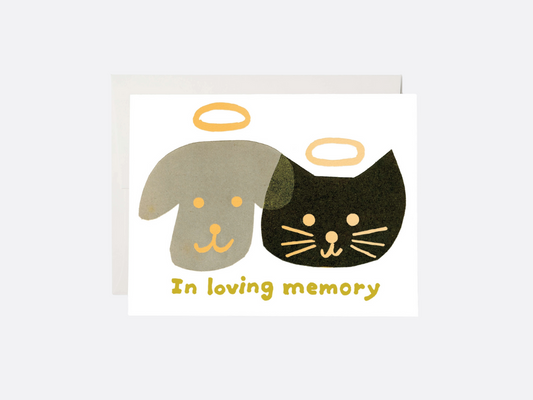 Halo Pets - Sympathy Card