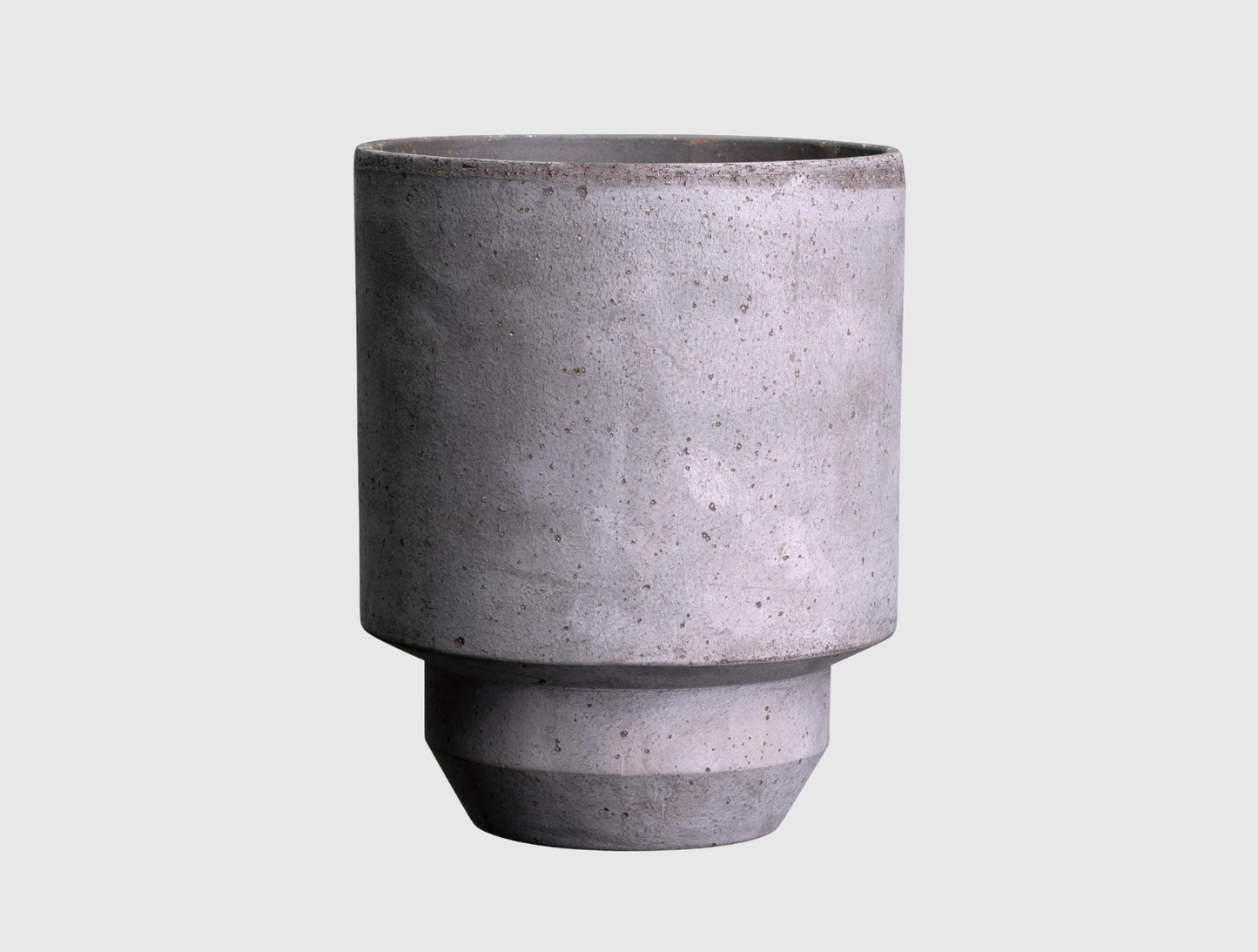 7" Hoff Raw Pot - Grey