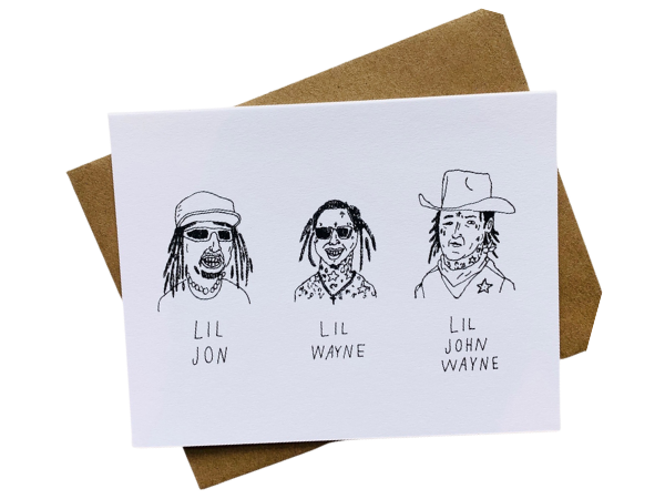 Lil John Wayne Card