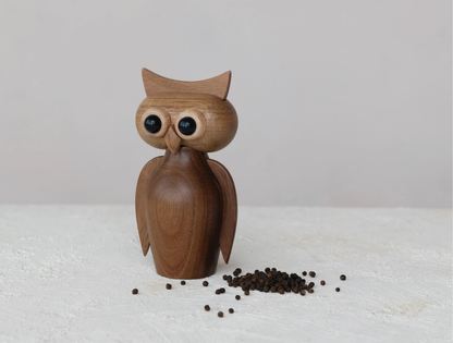 Owl Salt + Pepper Shaker